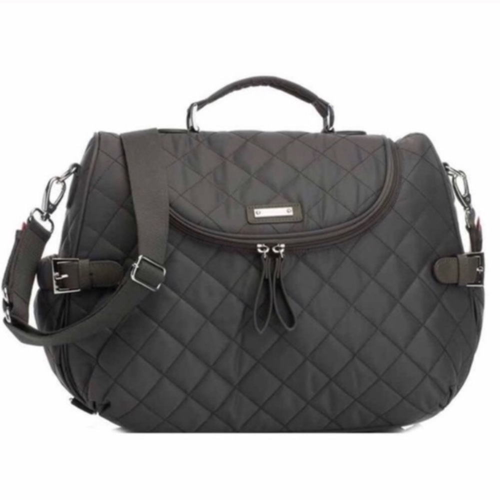 Storsak Poppy delux quilted diaper bag/ baby bag